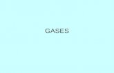 GASES. Características de los gases Los gases no tienen ni forma ni volumen propios. Son fácilmente compresibles. Forman con otros gases mezclas homogéneas.