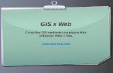 GIS x Web Consultas GIS mediante una página Web utilizando WMS y KML .