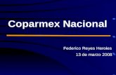 Coparmex Nacional Federico Reyes Heroles 13 de marzo 2008.