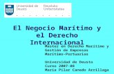 El Negocio Marítimo y el Derecho Internacional Master en Derecho Marítimo y Gestión de Empresas Marítimo-Portuarias Universidad de Deusto Curso 2007-08.