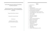 Universidad Nacional Autónoma de México Facultad de Química Glosario de términos. Prácticas de Métodos espectroscópicos, Estructura y Propiedades de Proteínas.