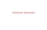 CIENCIAS SOCIALES. Objetivos Dotar de una serie de conocimientos teórico- didácticos y metodológicos alternativos, que apunten al desarrollo del proceso.