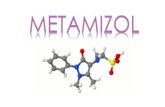 El metamizol es un fármaco perteneciente a la familia de los AINES. Es utilizado en muchos países como un potente analgésico, antipirético y antiespasmodico.