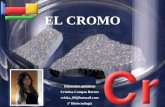 EL CROMO Elementos químicos Cristina Campos Bornes criska_09@hotmail.com 1º Biotecnología.