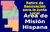Área de Misión Hispana Retiro de Renovación para la Junta Local 1.