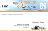 Conceptos Actuales en Neoadyuvancia Post San Antonio 2014 Dra Victoria Costanzo Instituto Alexander Fleming Abril 2015.