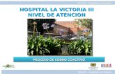 PROCESO DE COBRO COACTIVO HOSPITAL LA VICTORIA III NIVEL DE ATENCION.