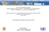 Iniciativa UNCTAD-UNMSM TALLER INTERNACIONAL INDUSTRIAS EXTRACTIVAS Y DESARROLLO SOSTENIBLE PERU - AREQUIPA, 11 y 12 de OCTUBRE 2006 ORGANIZADO POR LA.