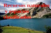 Recursos naturales y espacios clasificados. Contexto de Asturias: Región del norte de España (la España verde) Clima oceánico, muy lluvioso con temperaturas.