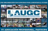 AUGC-MURCIA EN MOVIMIENTO AUGC-Murcia se ha caracterizado siempre, y con más fuerza en los últimos cuatro años, por su capacidad de movilización y la.