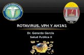 Dr. Gerardo García Salud Publica II ROTAVIRUS, VPH Y AH1N1.