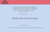 Decanato de Estudios de Postgrado Coordinación de Lingüística Aplicada ID7756 - Evaluación del Aprendizaje de Idiomas Enero - Marzo 2015 Prof. Yris Casart