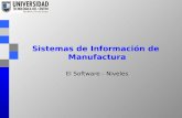 Sistemas de Información de Manufactura El Software - Niveles.