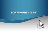 SOFTWARE LIBRE. Definiciones Preliminares Software: Es el conjunto de programas, procedimientos y documentos relacionados con el sistema hardware. Es.
