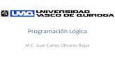 Programación Lógica M.C. Juan Carlos Olivares Rojas.