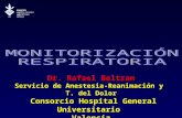 Dr. Rafael Beltran Servicio de Anestesia-Reanimación y T. del Dolor Consorcio Hospital General Universitario Consorcio Hospital General UniversitarioValencia.