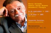Mario Orlando Hamlet Hardy Brenno Benedetti Farugia 14 de septiembre14 de septiembre de 1920 ( Uruguay) 17 de mayo de 2009 (88 años)1920 17 de mayo2009.
