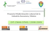 OIT-CNIAA-STIAS / 2008-2009 Proyecto Modernización Laboral de la Industria Azucarera, México.