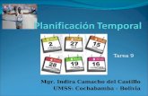 Tarea 9 Mgr. Indira Camacho del Castillo UMSS: Cochabamba - Bolivia.