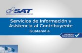 Servicios de Información y Asistencia al Contribuyente Guatemala.