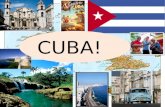 CUBA!. La Géographia Cuba es la isla la más grande del Caribe y la sétima isla más grande del mundo. Se encuentra à 750 millas au sud de Florida y 90.