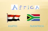 EGIPTO SUDAFRICA. Limita al norte con el mar Mediterráneo, al sur con Sudán, al este con Israel y el mar Rojo, y al oeste con Libia. El relieve está caracterizado.
