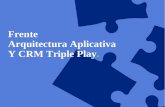 ©2008 Deloitte Todos los derechos reservados.1 Frente Organización Frente Arquitectura Aplicativa Y CRM Triple Play.
