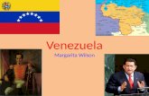 Venezuela Margarita Wilson. La Historia de Venezuela.