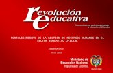 Cinco acciones que están transformando la educación en Colombia FORTALECIMIENTO DE LA GESTION DE RECURSOS HUMANOS EN EL SECTOR EDUCATIVO OFICIAL CONVERSATORIO.