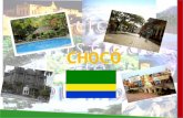 CHOCÓ Chocó, departamento de Colombia localizado en la cuenca del Pacífico, que se extiende desde la cordillera Occidental hasta la costa. Limita al norte.