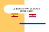La guerra civil española (1936-1939) La Segunda República: Primera Constitución democrática Modernización social: escuela para todos Modernización social: