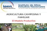 AGRICULTURA CAMPESINA Y FAMILIAR El Modelo Productivo.