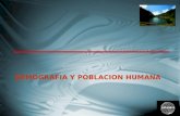 DEMOGRAFIA Y POBLACION HUMANA SESION 5. CONTENIDO   Comportamiento de poblaciones   Indicadores demográficos   Dinámica y crecimiento de la población.