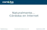Naturalmente... Córdoba en Internet MediaDevGroup Presentación Cordoba.com.ar v1F Septiembre de 2008.