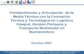 CONVENIO DE COOPERACION INTERINSTITUCIONAL - MUNICIPIO DE BUENAVENTURA, SOCIEDAD PORTUARIA REGIONAL DE BUENAVENTURA S.A. FUNDACION SOCIEDAD PORTUARIA REGIONAL.