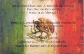 Universidad Nacional Autónoma de México Facultad de Economía Historia de México I Tema 6) Consolidación del Estado mexicano: Nuestro debate inconcluso.