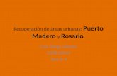 Recuperación de áreas urbanas: Puerto Madero y Rosario. Luis Diego Alonso 200810044 Teoría 4.