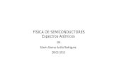 FÍSICA DE SEMICONDUCTORES Espectros Atómicos UN Edwin Alonso Ardila Rodriguez. 28-02-2015.