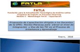FATLA Fundación para la Actualización Tecnológica de América Latina Programa de Experto en Procesos Elearning Módulo 5 – Metodología PACIE - Capacitación.