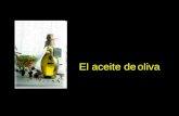 El aceite de oliva. El agua (f) mineral Las bebidas.