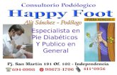 Especialista en Pie Diabéticos Y Publico en General