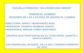 ESCUELA PRIMARIA “SALVADOR DIAZ MIRON” “DISEÑA EL CAMBIO” RESUMEN DE LAS 3 ETAPAS DE DISEÑA EL CAMBIO DIRECTORA: NANCY HERNANDEZ RUIZ PROFESOR: FRANCO.