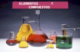 ELEMENTOS Y COMPUESTOS.  Comprender la diferencia entre elemento y compuesto.  Hacer una aproximación a la Tabla Periódica de los Elementos con la clasificación.