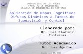 Mérida 21 de julio de 2015 Aplicación de Mapas Cognitivos Difusos Dinámicos a Tareas de Supervisión y Control Elaborado por: Br. José Bladimir Contreras.