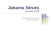 Jakarta Struts version 1.3.5 Juan Manuel Zorrilla Gamarra Mario Titto Acostupa.
