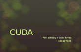 CUDA Por: Ernesto Y. Soto Rivas G00387821. ¿Qué es CUDA?  CUDA es un lenguaje de programación que utiliza el Graphical Processing Unit (GPU)  Permite.