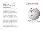 González Alanis Beatriz grupo: 221 matricula: 20966121G ¿para que sirve? Un wiki, o una wiki, es un sitio web cuyas páginas web pueden ser editadas por.