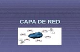 CAPA DE RED.  Es la tercera capa del Modelo OSI, que proporciona la conectividad y selecciona la ruta por el cual va a existir la comunicación entre.