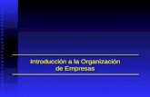 Introducción a la Organización de Empresas Introducción a la Organización de Empresas.