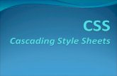 ¿Qué es CSS? CSS es un lenguaje de hojas de estilos creado para controlar el aspecto o presentación de los documentos electrónicos definidos con HTML.